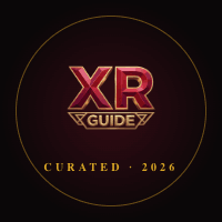 Curated Stamp — XRGuide brand asset